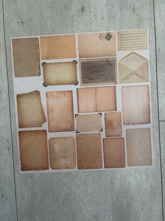 Lot de feuilles pour scrapbooking lot 5 - photo numéro 3
