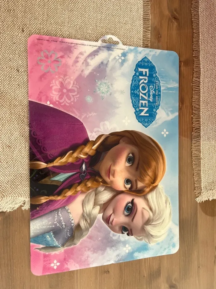 Set de table reine des neige