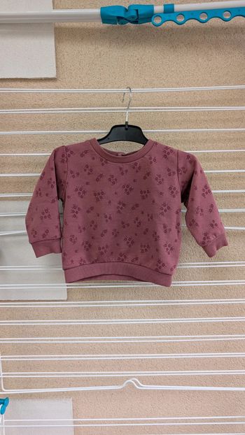 Sweat à fleurs