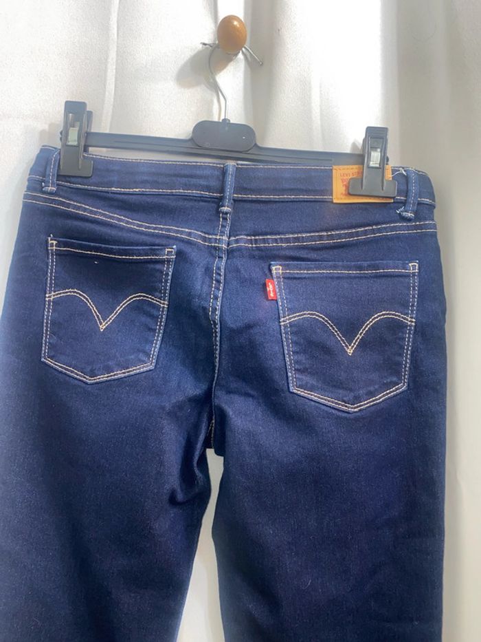Jean Levi’s 710 Super Skinny elastane bleu foncé taille 16 ans neuf - n14m - photo numéro 4