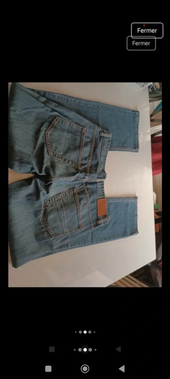 Pantalon jeans homme McGregor taille 42 coupe droite - photo numéro 7