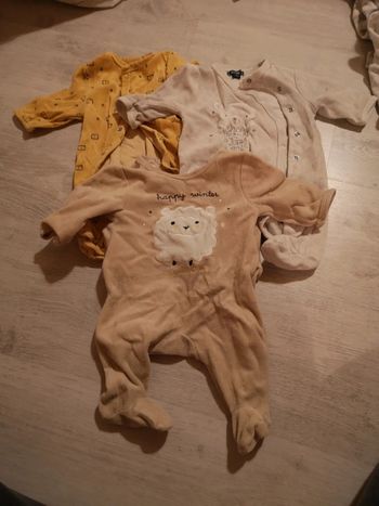 3 pyjamas kiabi