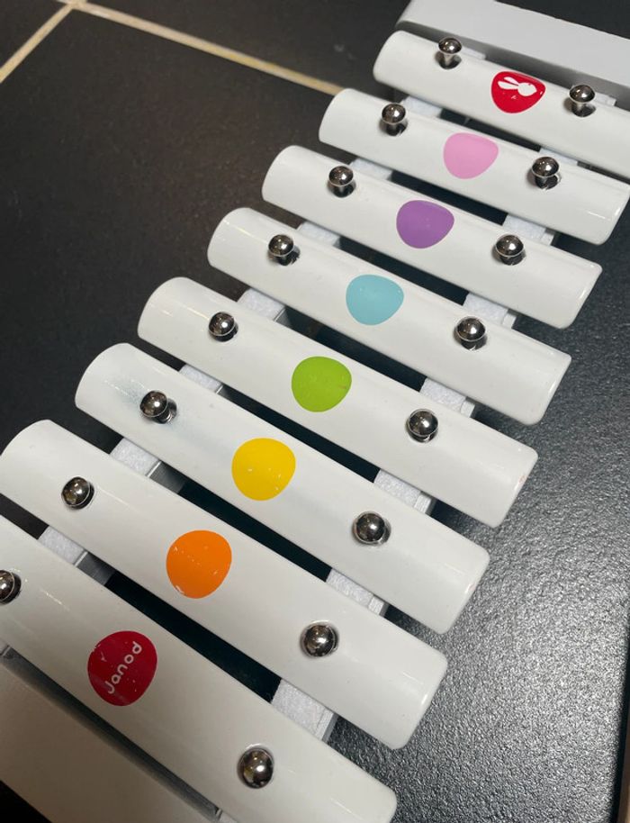 Xylophone Métal Confetti Janod - Instrument de Musique Enfant - photo numéro 2