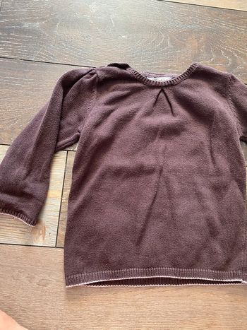 Pull fille violet KidKanaï 3 ans