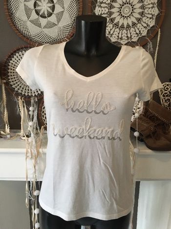 T-shirt Écriture Cache Cache