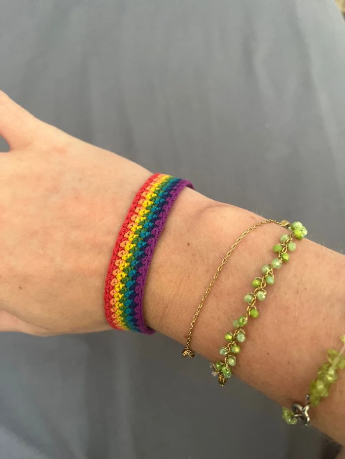 Bracelet multicolore - photo numéro 2