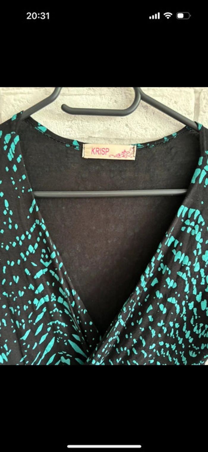 Robe manches 3/4 Krisp taille 12 (40) - photo numéro 3