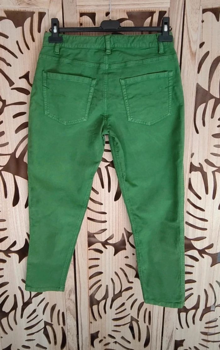 Jean vert 7/8ème - Taille 38 Bensimon - photo numéro 7