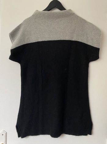 Pull laine manches courtes