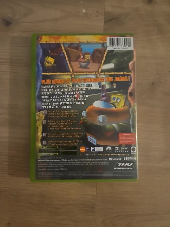 Bob l'éponge le film xbox - photo numéro 3