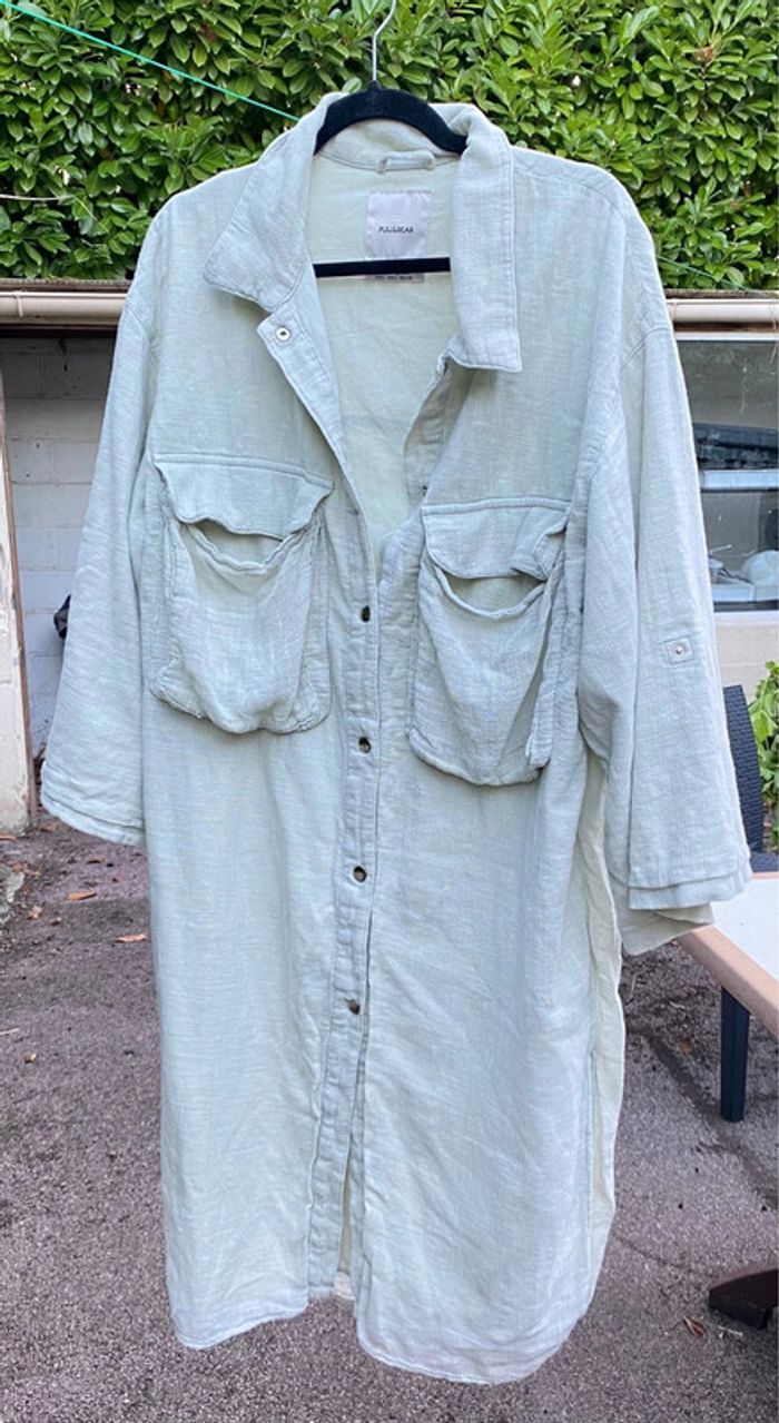Veste Longue Oversize Pull & Bear Taille L - photo numéro 4