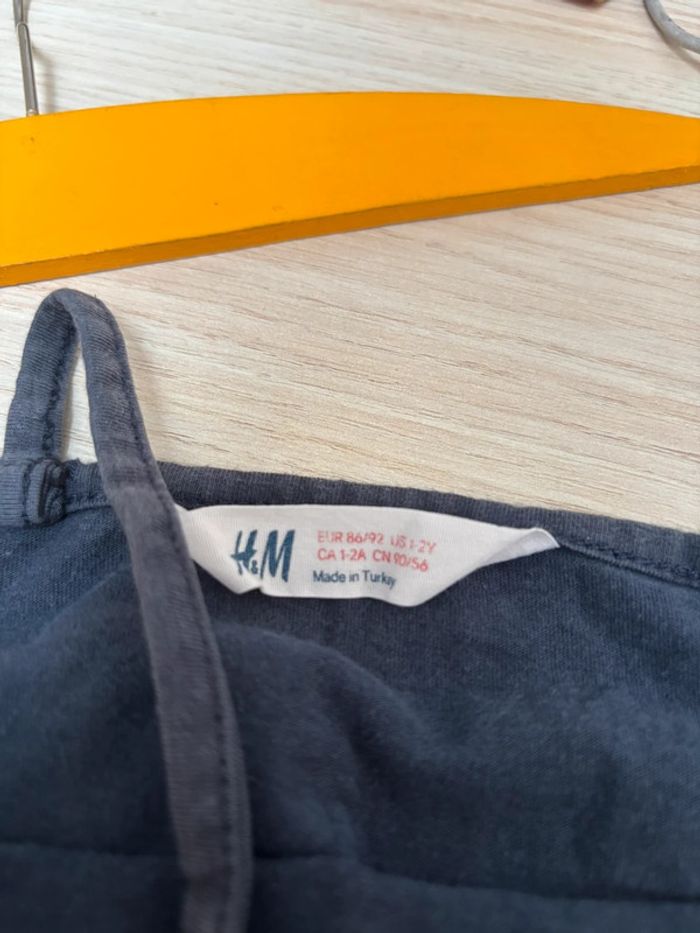 Combinaison légère marine H&M taille 92cm - photo numéro 4