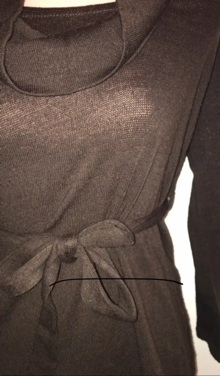 Pull marron - photo numéro 2