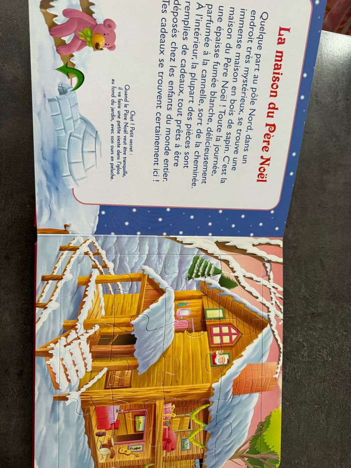 Les secrets du Père Noël livre puzzle - photo numéro 3