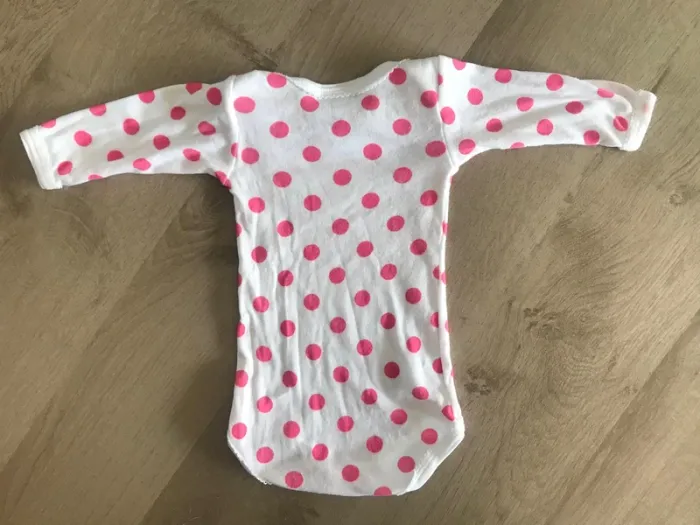Lot de 2 bodies manches longues Petit Bateau 3 mois - photo numéro 7