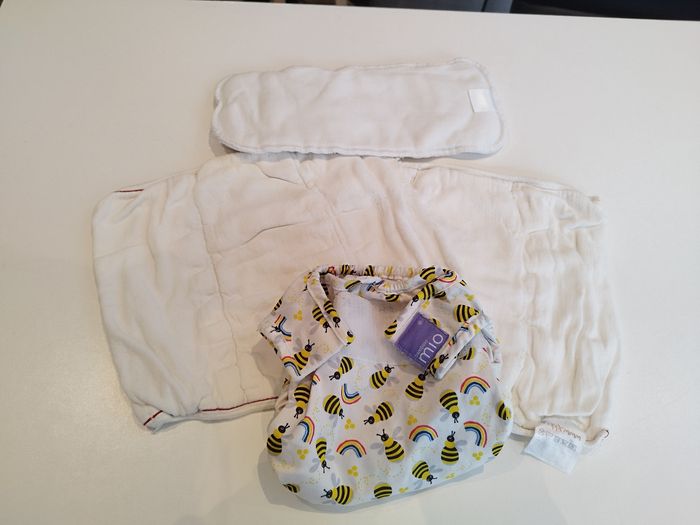 Couches Bambino Mio et inserts xkko