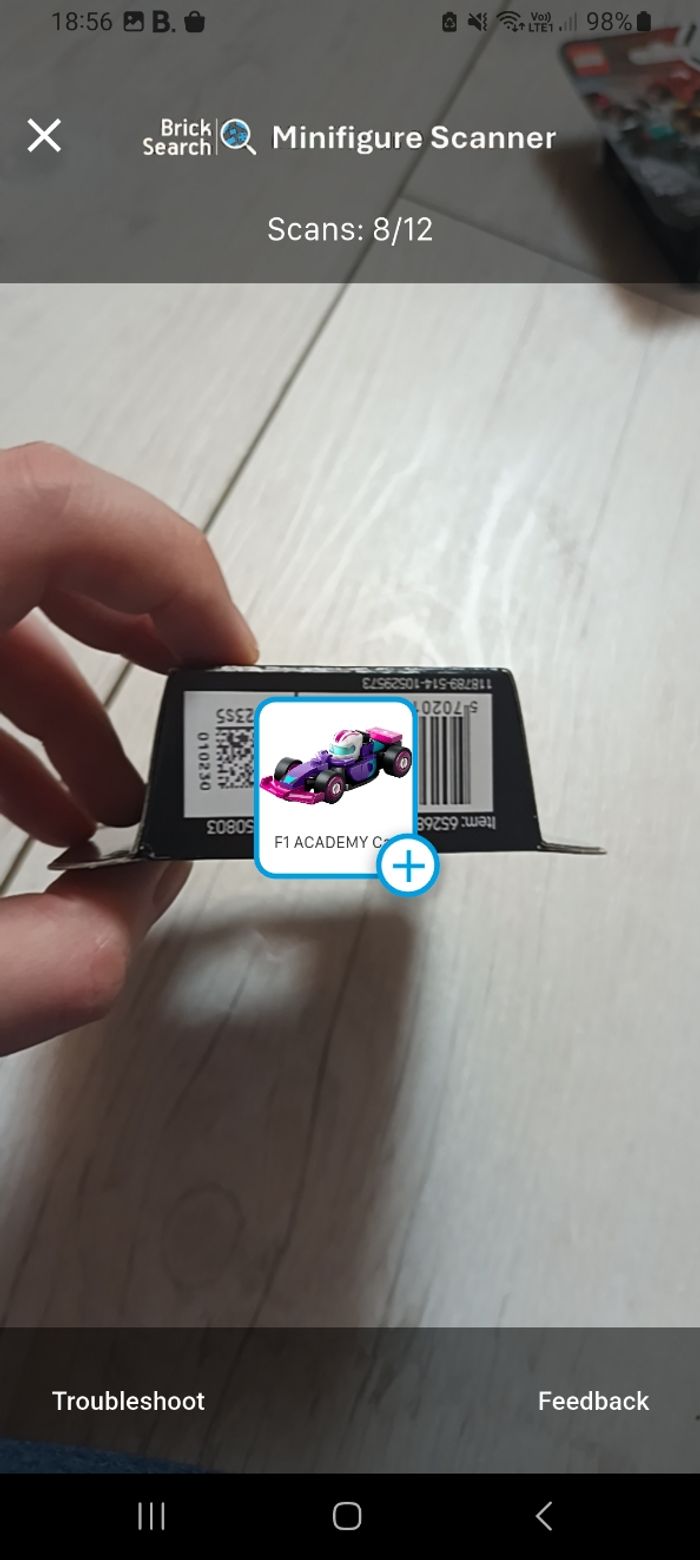 Lot de 6 voitures F1 lego - photo numéro 4
