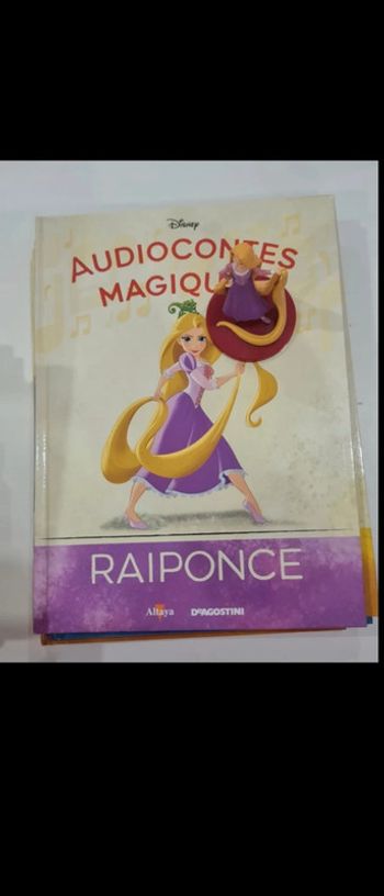 Numero 18 audioconte Magique Altaya disney deagostini livre et figurine audio conte compte