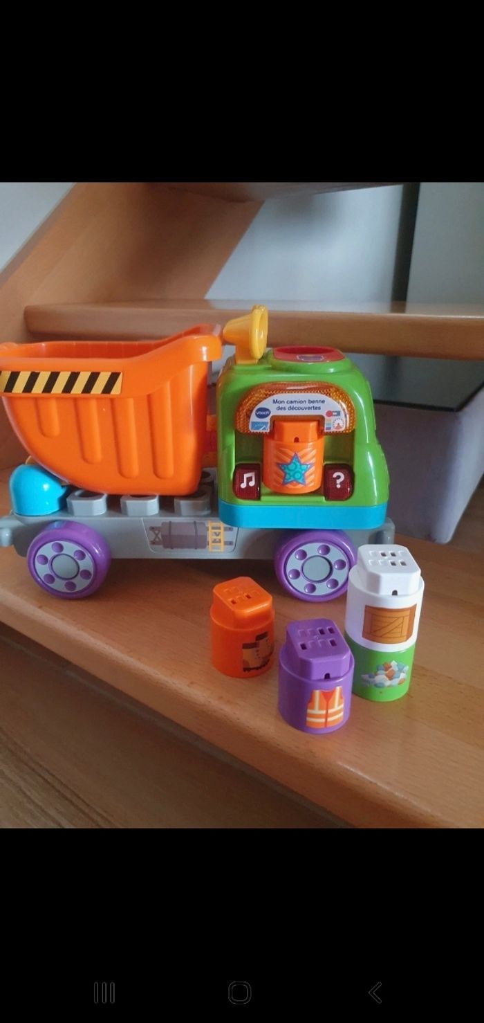 Camion benne des découvertes Vtech