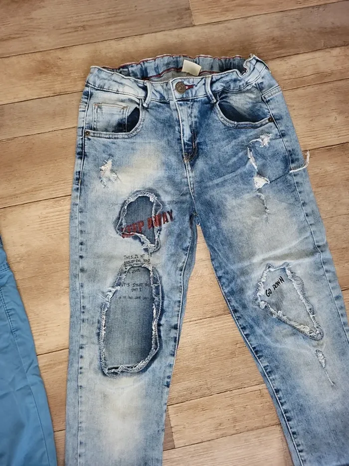 Jeans destroy - photo numéro 3