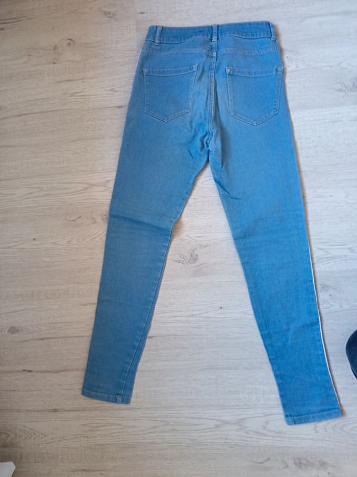 Pantalon 36 S Jennyfer femme ado ligne bande côté - photo numéro 7