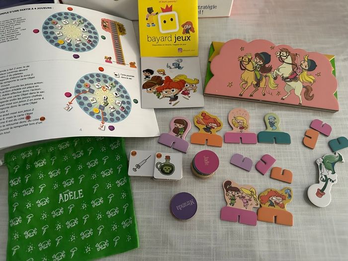 Jeu de société Adèle poussez vous les moches - photo numéro 2