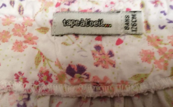 Salopette motif fleurs - photo numéro 5