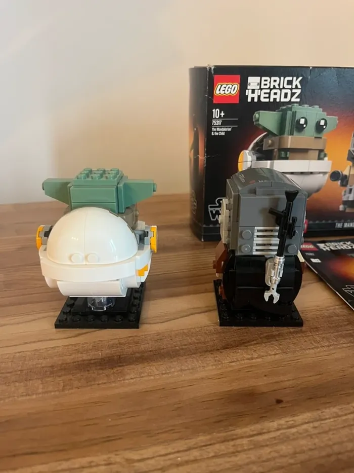 Lego Brick Headz - the Mandalorian & the Child - photo numéro 4