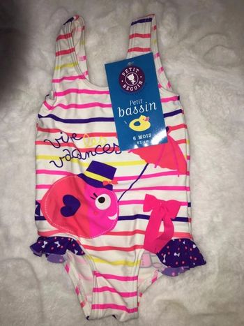Maillot petit béguin 6 mois neuf