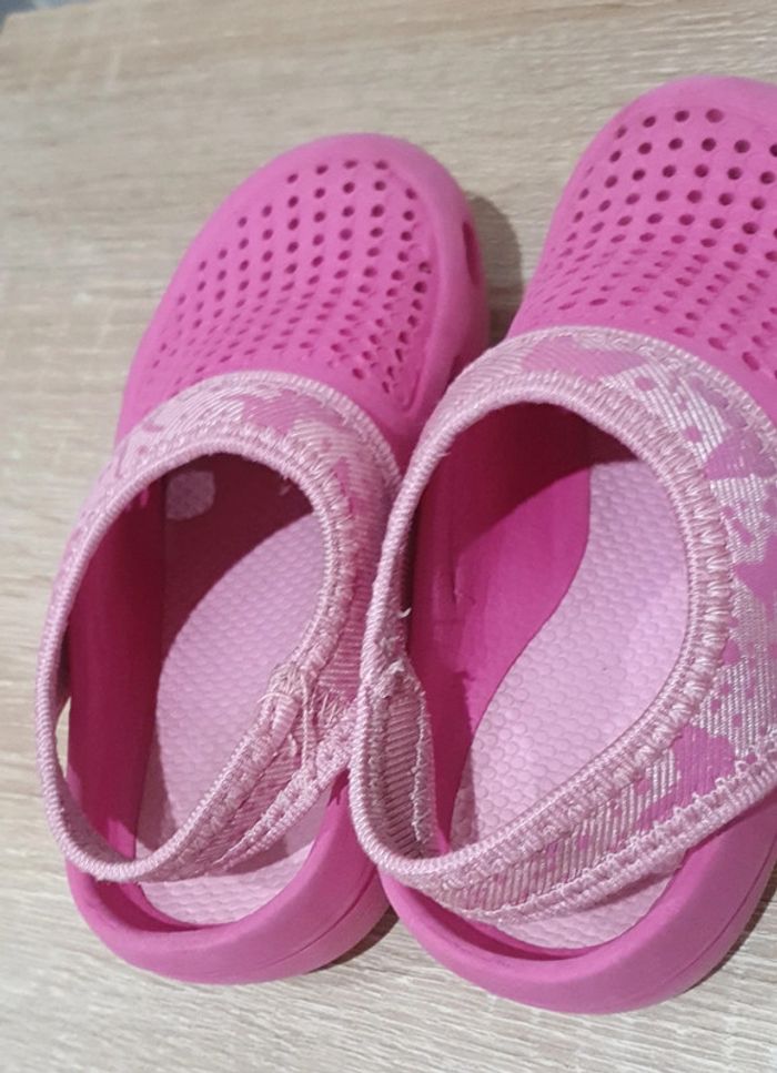 Sabot rose avec sangle arrière pointure 24 - photo numéro 7