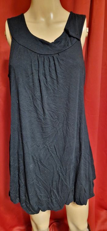Tunique /robe noir fabrique en France taille 36
