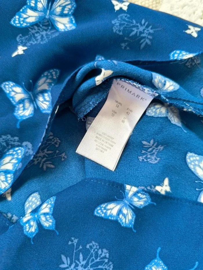 🦋 Blouse Primark – Motif papillons – Taille 42 - photo numéro 3