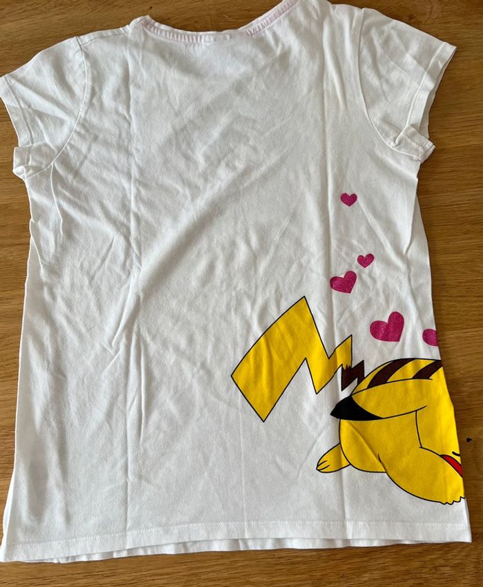 Ensemble pyjama teeshirt et short Pikachu - photo numéro 3