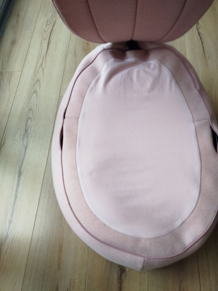 Pouf doomoo rose en bon état - photo numéro 2