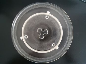 Plateau micro-ondes 27cm en verre