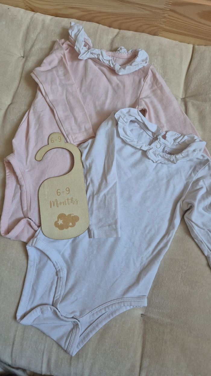 Lot de 2 bodies manches longues