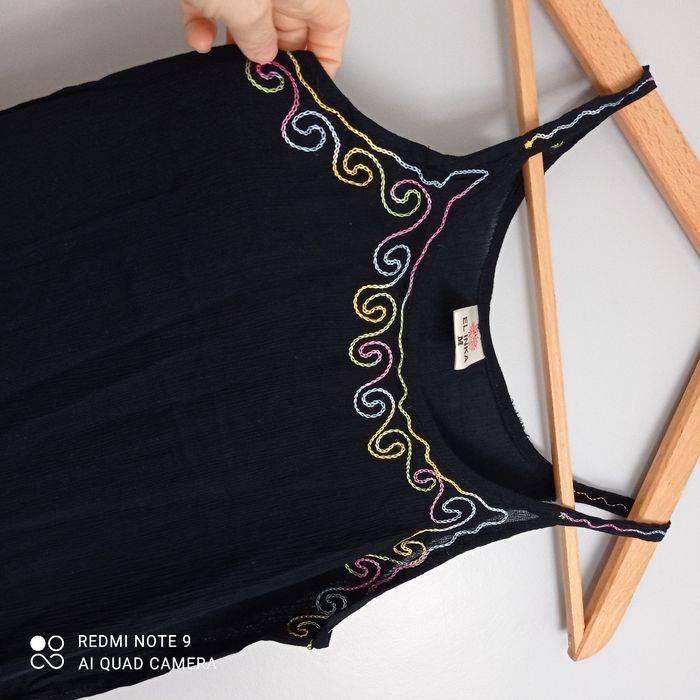 Robe noire ethnique t38 - photo numéro 7