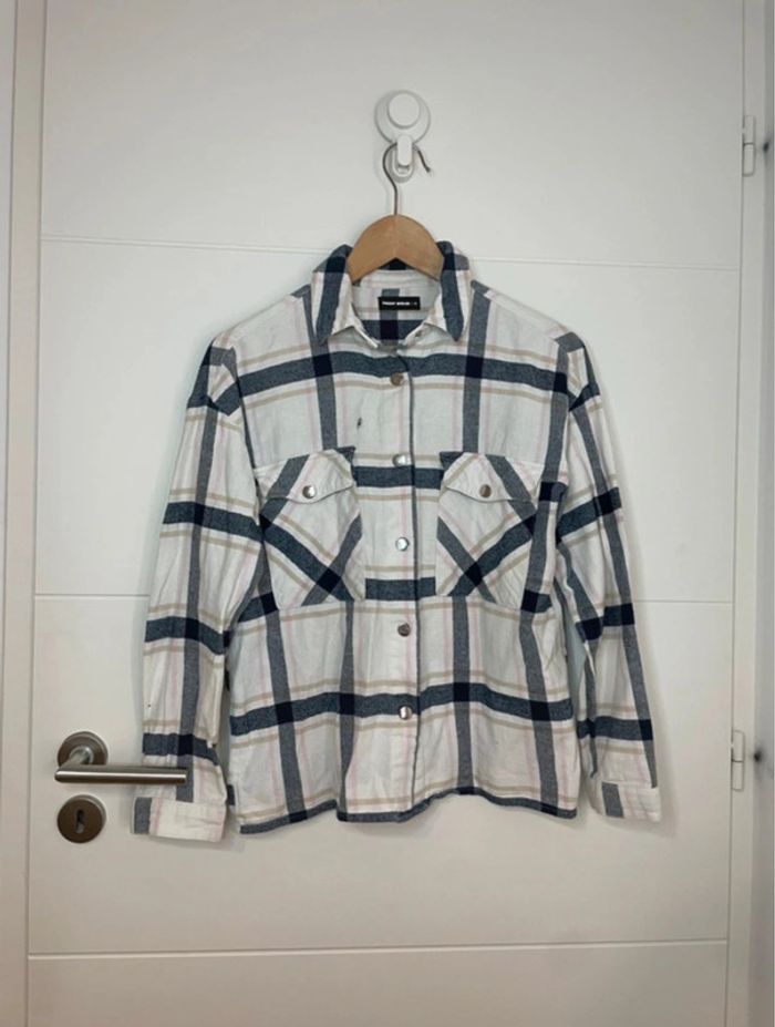 Chemise à carreaux blanches - photo numéro 4