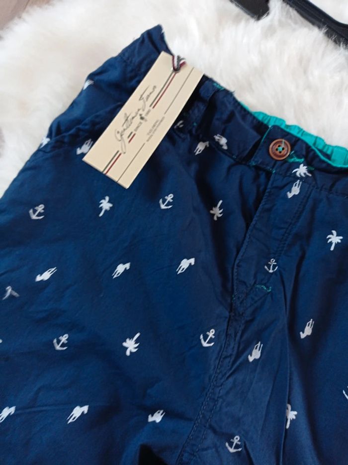 Neuf gentleman farmer 🌴 short réversible 12 ans - photo numéro 5