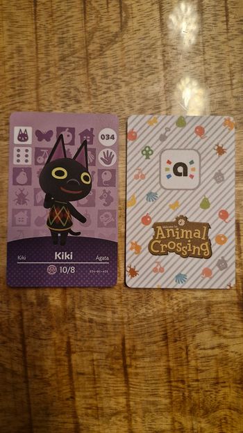 Carte Amiibo Kiki 034