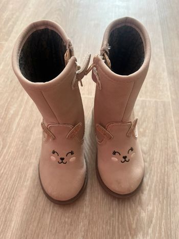 Bottes rose pointure 21