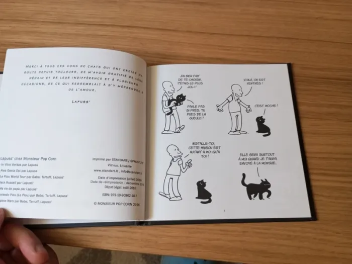 Livre putain de chat de Lapuss' - photo numéro 3