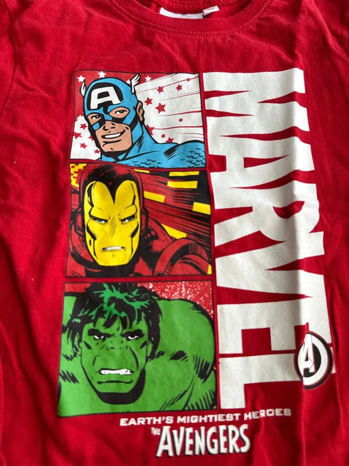 T shirt Marvel 5-6 ans - photo numéro 3