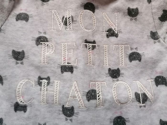 Pyjama 1 pièce fille taille 24 mois - photo numéro 4
