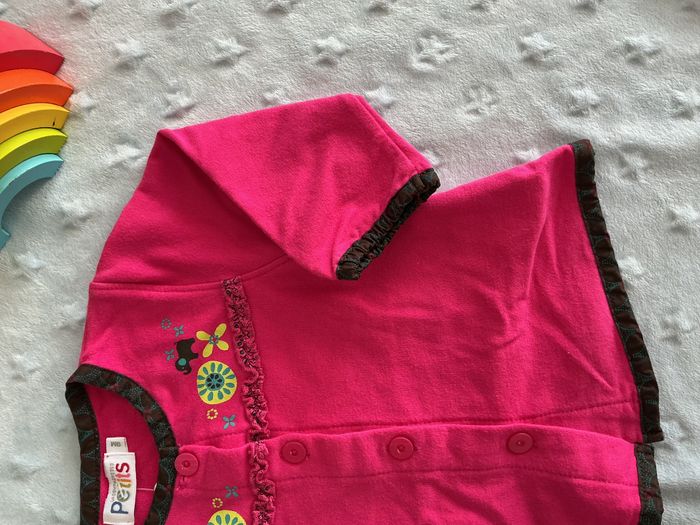 gilet léger rose la compagnie des petits 9 mois - photo numéro 5
