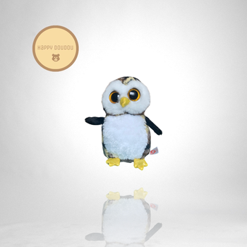 Peluche Hibou marron doré Owliver 2015 TY A949