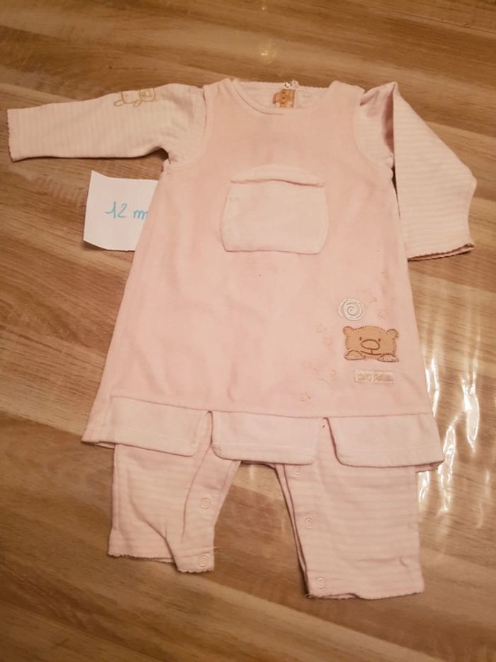 Ensemble bébé fille 1 an