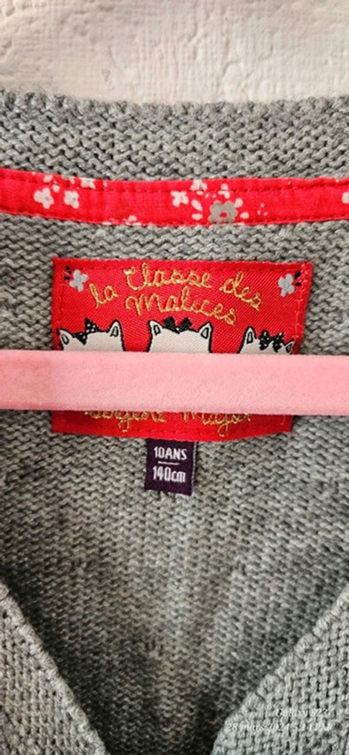 Ensemble robe et gilet "La classe des malices" 10A sgmj - photo numéro 11