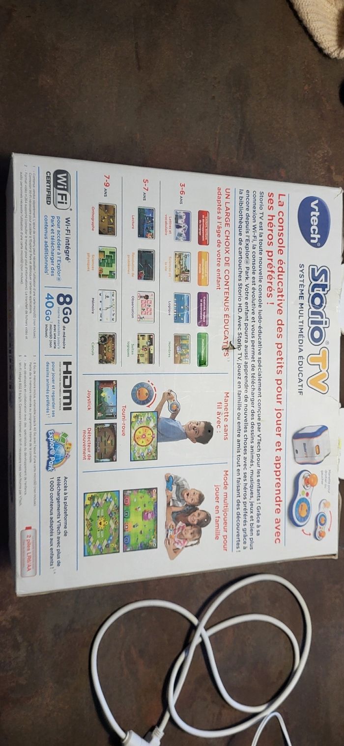 Storio vtech hd + jeux - photo numéro 3
