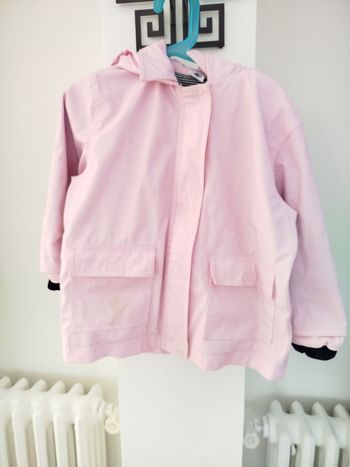 Ciré rose fille Petit Bateau 4 ans